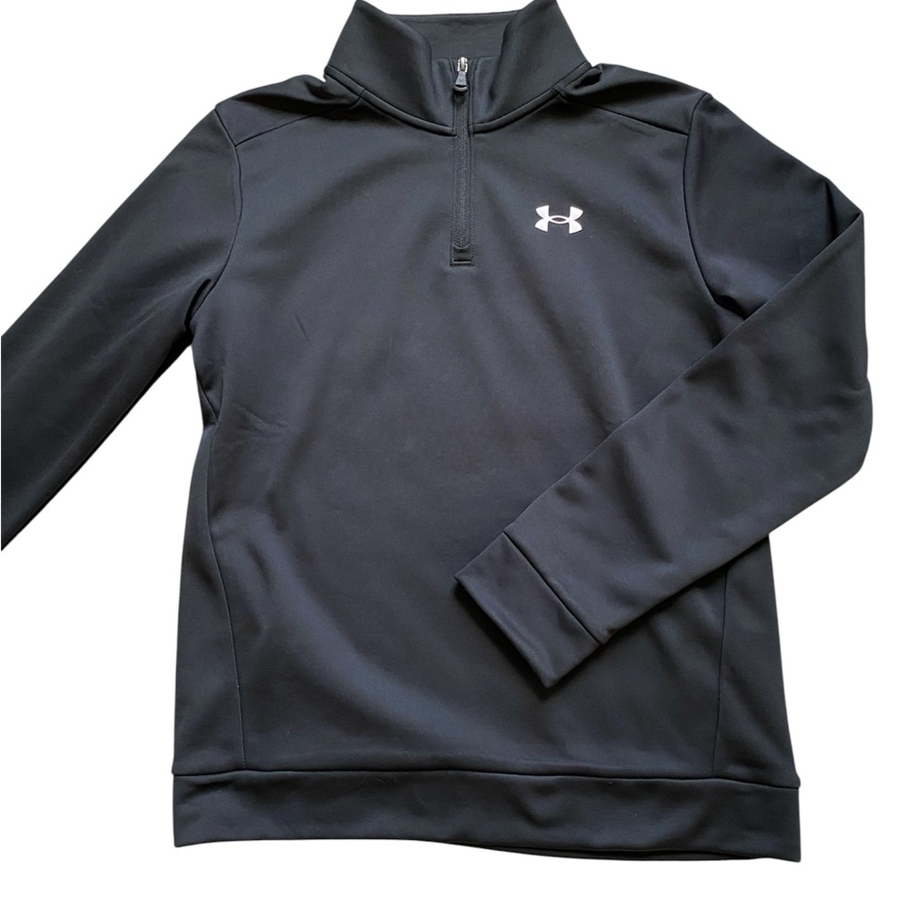 Boy’s Under Armour Black Quarter Zip